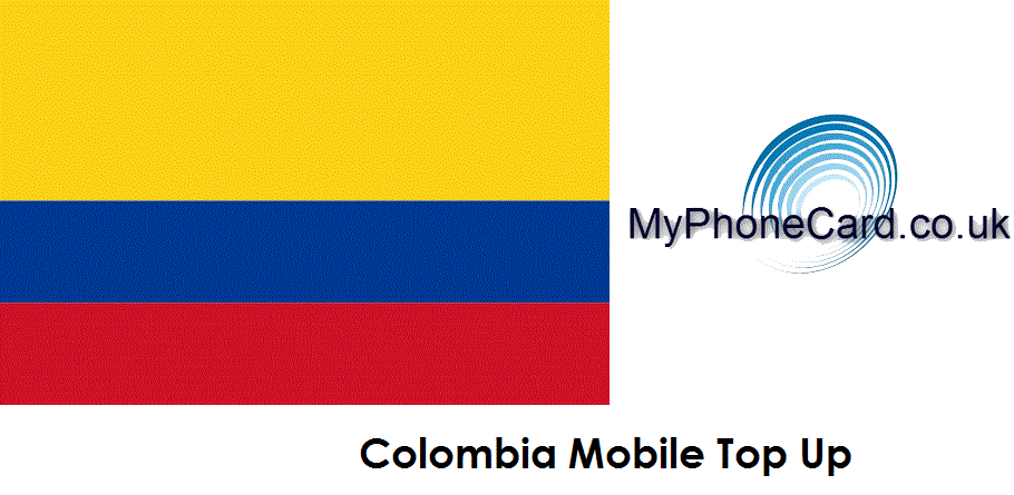 Colombia Mobile Top Up Online