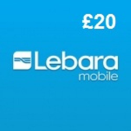 How to Top Up Lebara Mobile £20 Voucher Online