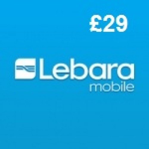 How to Top Up Lebara Mobile £29 Voucher Online