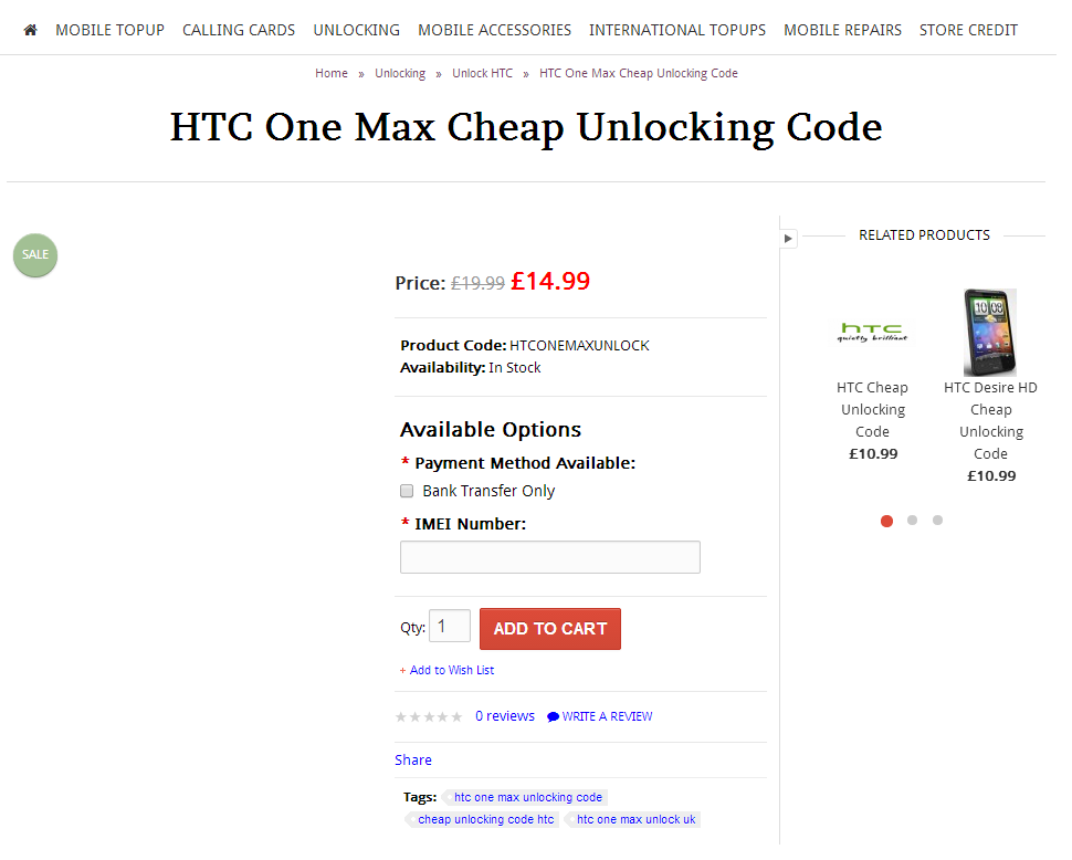 Find Out The Easy Way To Unlock HTC One Max