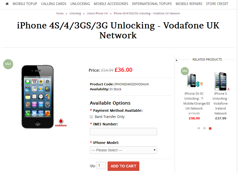 How to Factory Unlock iPhone iPhone 4S/4/3GS/3G Vodafone UK Forever