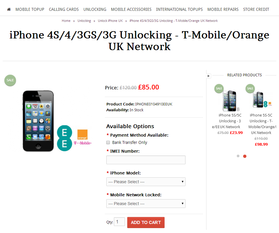 How to Unlock iPhone 4S/4/3GS/3G on T-Mobile & Orange UK Network