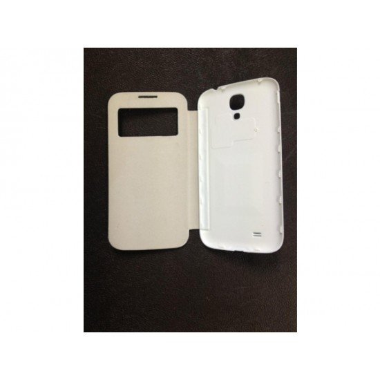 Samsung Galaxy S4 S-View Flip Case White