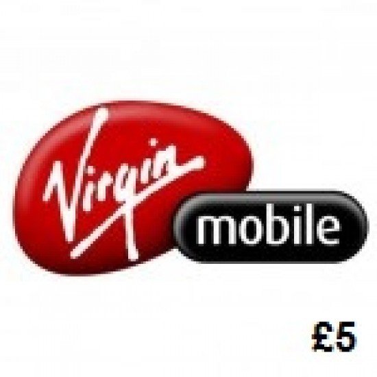 Virgin Mobile £5 Topup Voucher